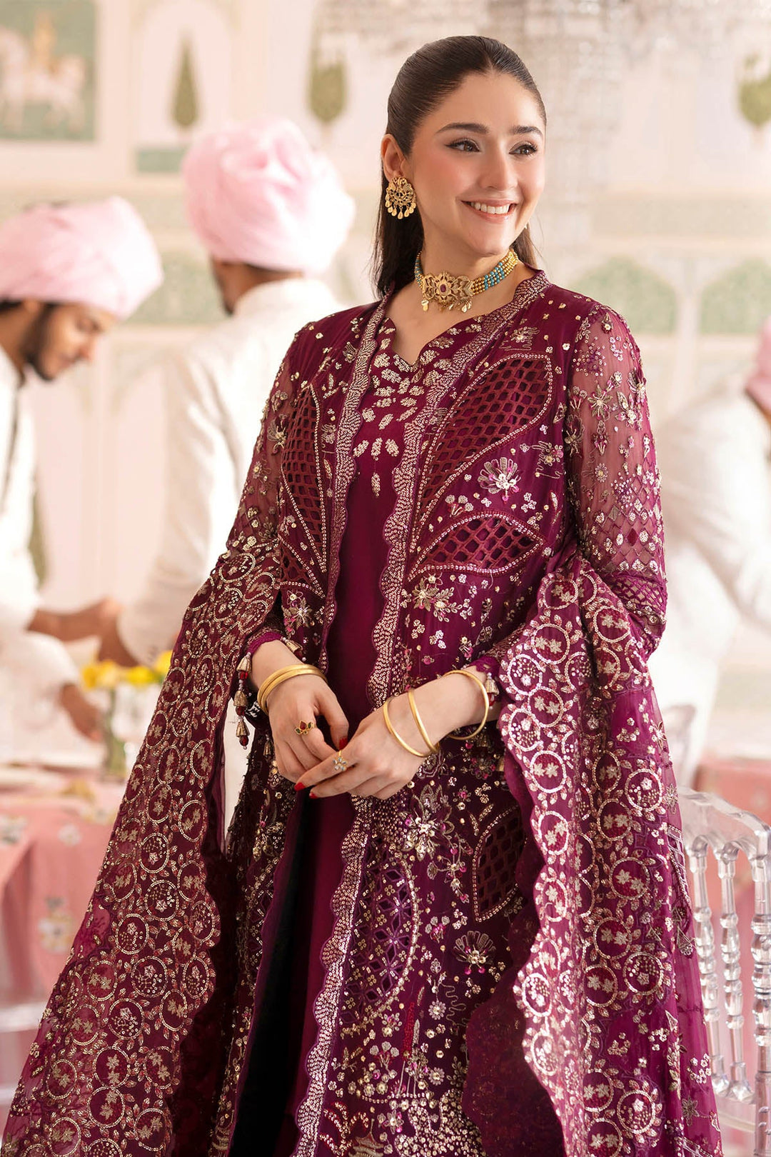 Jhoomro Unstitched Luxury Formals