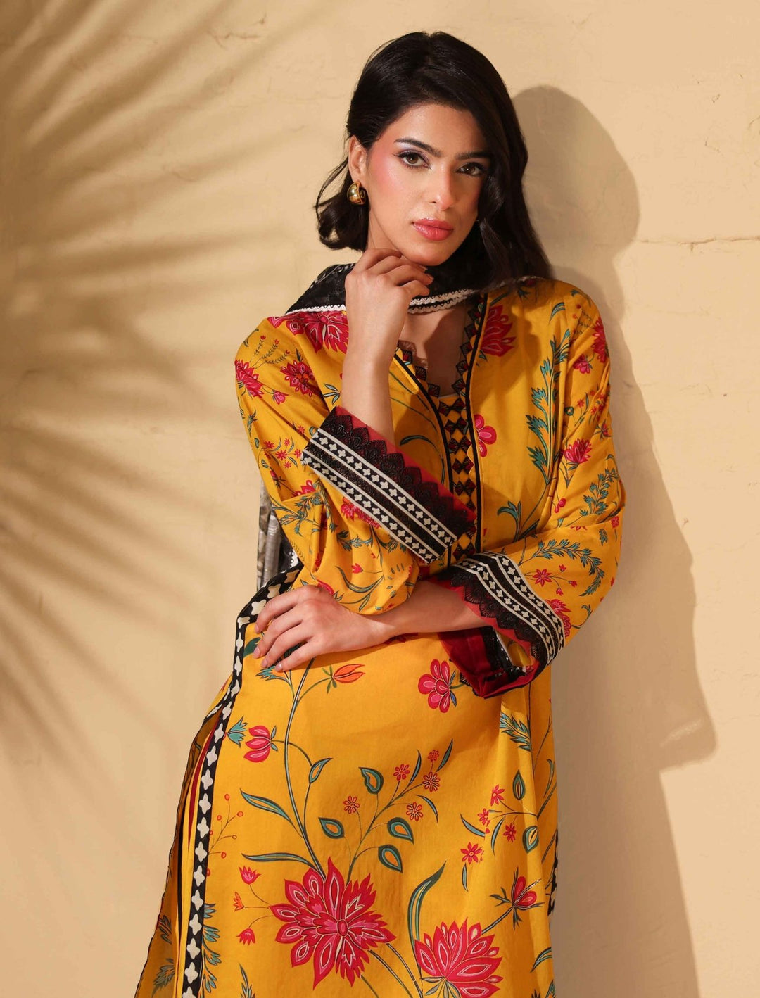 signora  Printed Embroidered Lawn