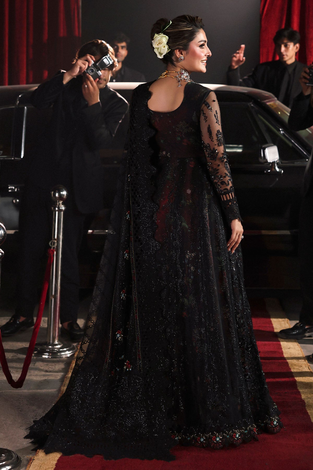 Jhoomro Unstitched Luxury Ensemble