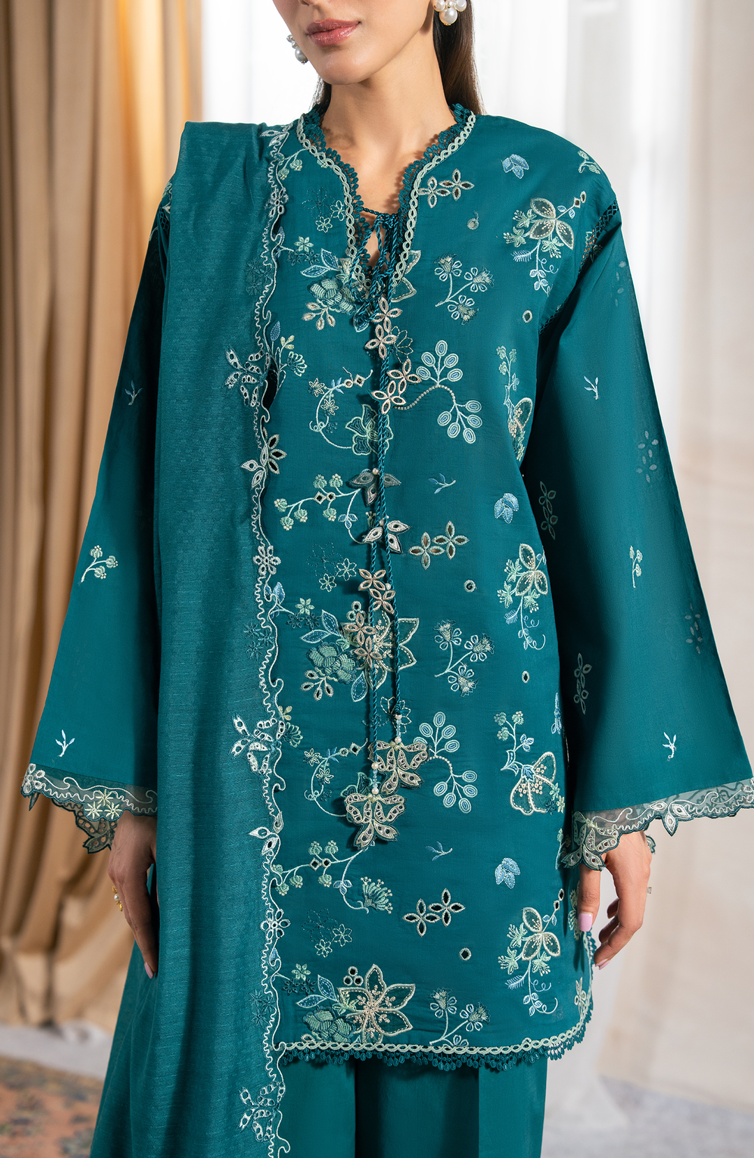 unstitched luxury Lawn