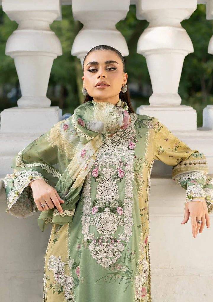 Signature Embroidered Lawn with Chiffon Collection Vol II &