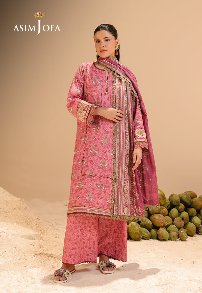 Printed Lawn 3 Pcs