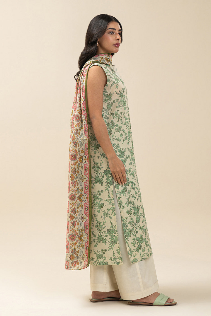 3 PIECE EMBROIDERED LAWN SUIT