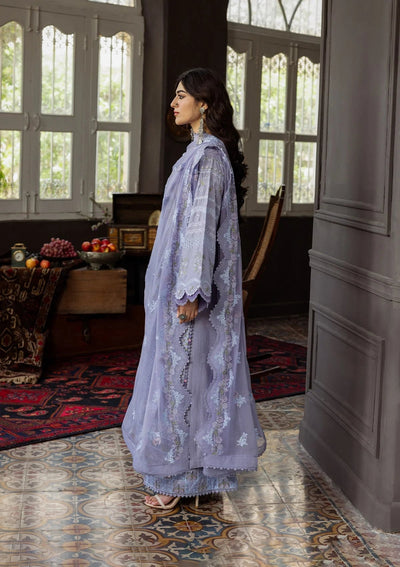 Karandi with Embroidered Chiffon