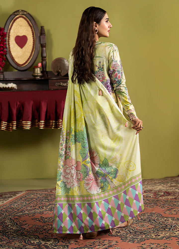 POPINN  Printed Unstitched 3 Piece Suit