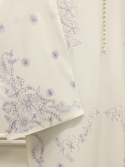3 Piece - Pure Embroidered Lawn Suit