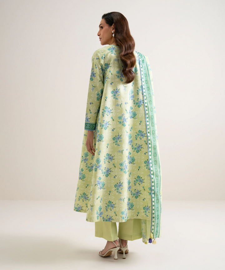 3 Piece - Embroidered Lawn Suit