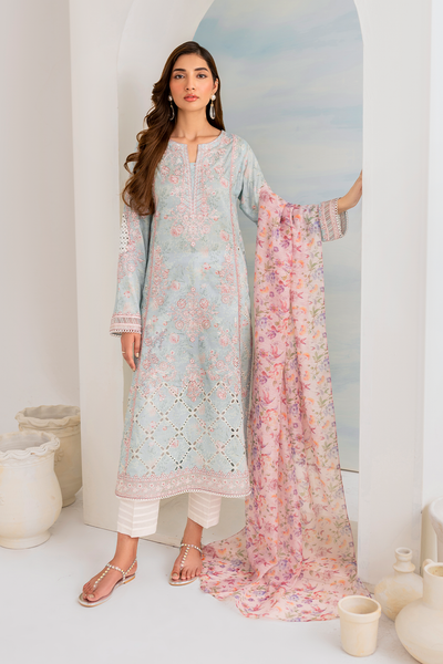 IZNIK GUZEL Embroidered Lawn IGL-01