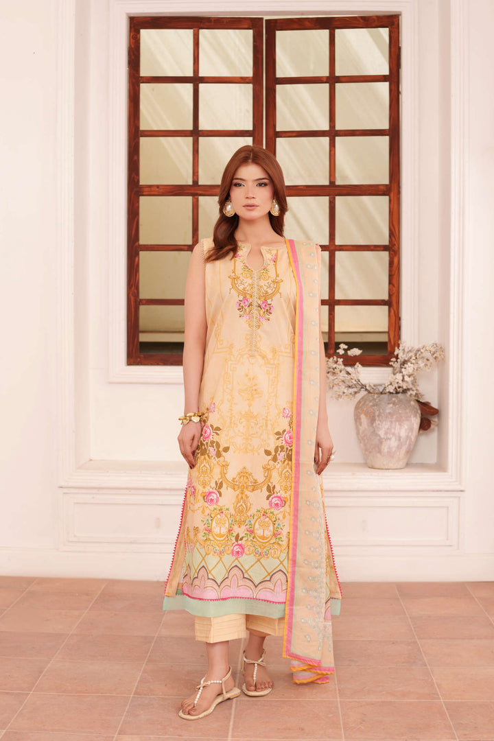Printed Lawn Unstitched 3 pc