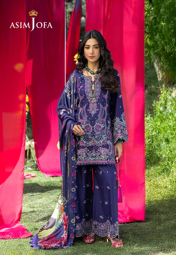 Embroidered Lawn Unstitched 3 Pcs