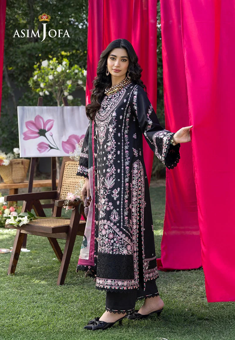 Embroidered Lawn Unstitched 3 Pcs