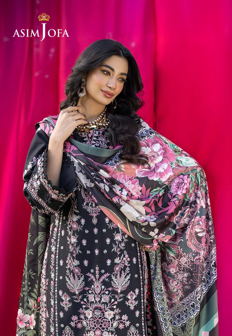Embroidered Lawn Unstitched 3 Pcs