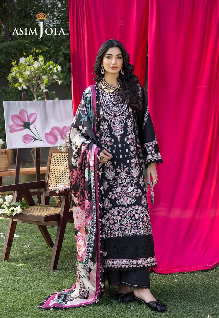 Embroidered Lawn Unstitched 3 Pcs