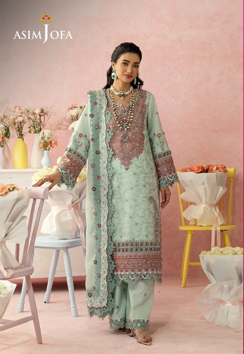 Embroidered Lawn Unstitched 3 Pcs