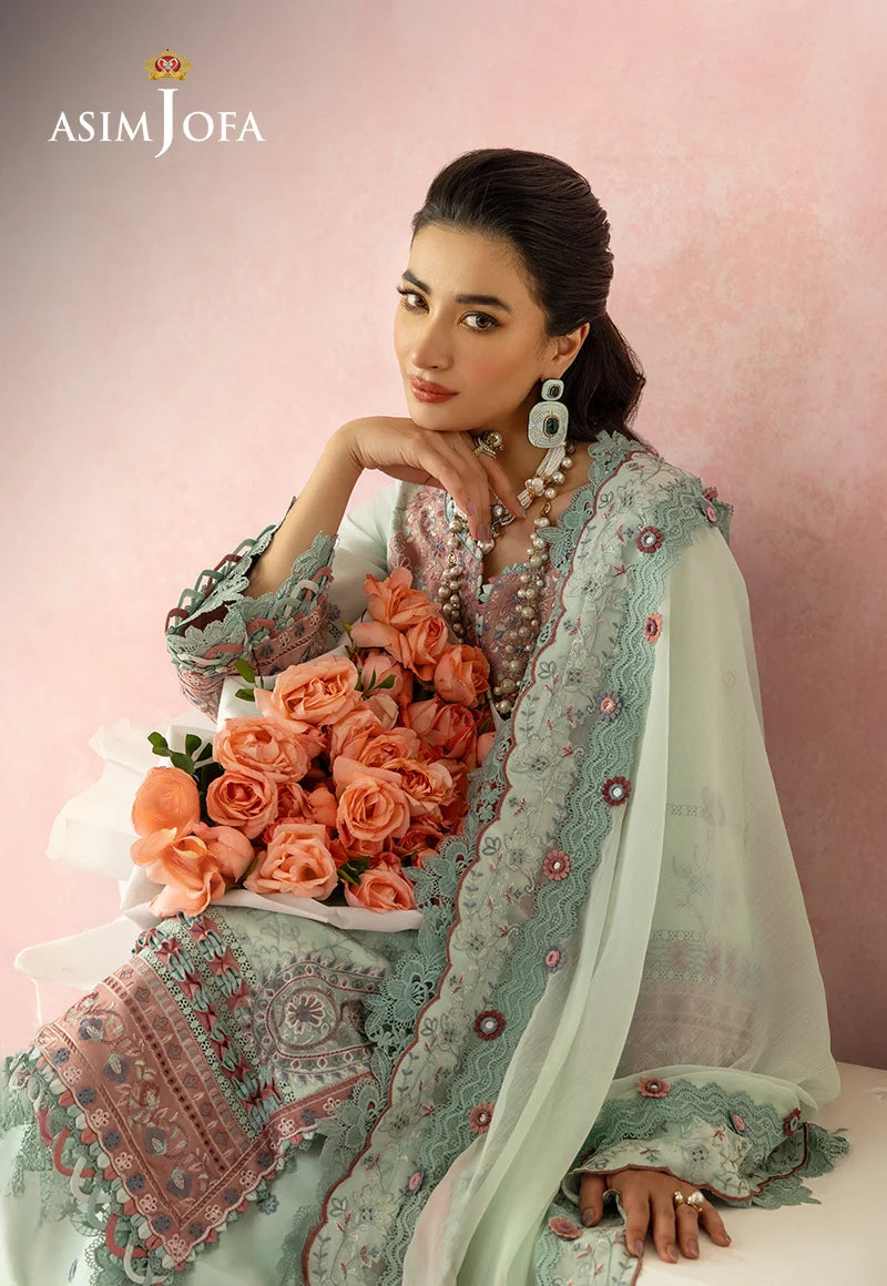 Embroidered Lawn Unstitched 3 Pcs