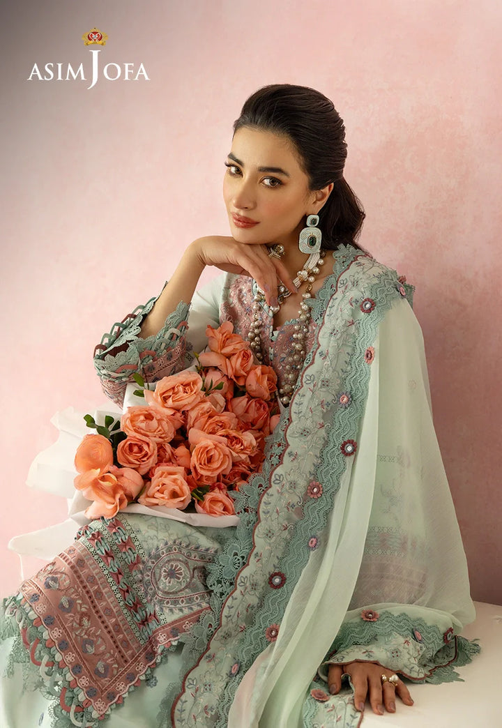 Embroidered Lawn Unstitched 3 Pcs