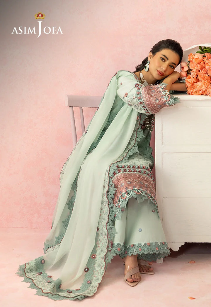 Embroidered Lawn Unstitched 3 Pcs