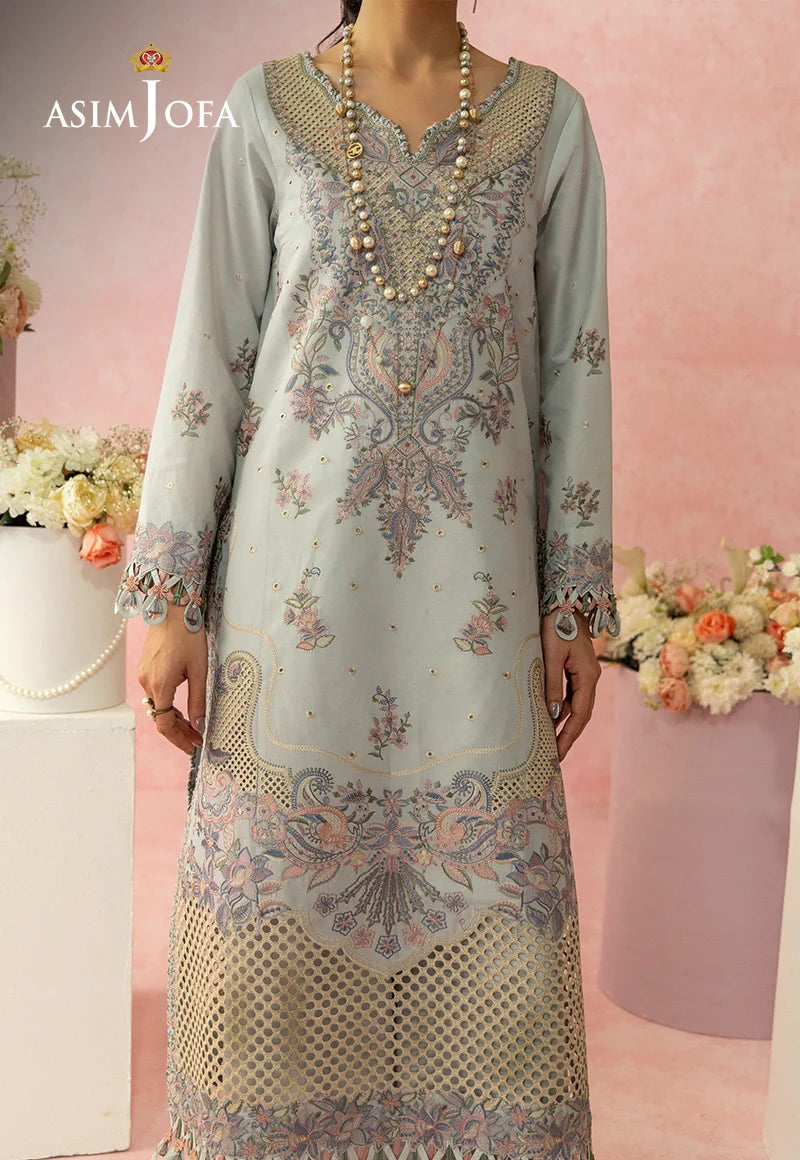 Embroidered Lawn Unstitched 3 Pcs
