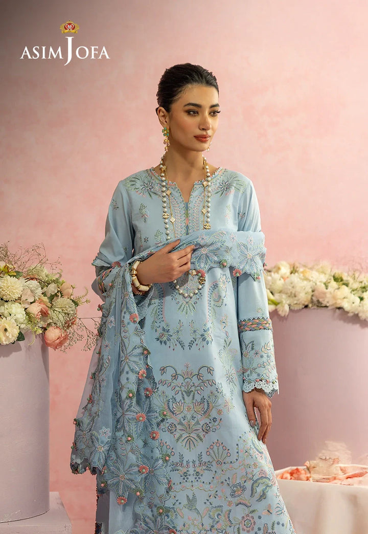 Embroidered Lawn Unstitched 3 Pcs
