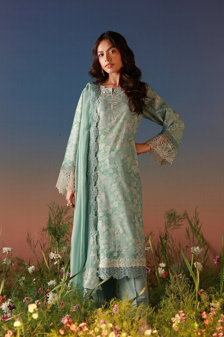 Mirha - 3 Piece Embroidered