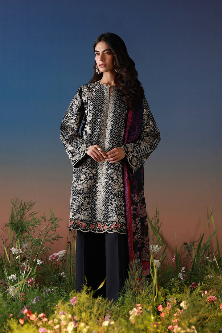 Mirha - 3 Piece Embroidered