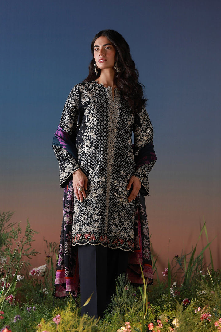 Mirha - 3 Piece Embroidered