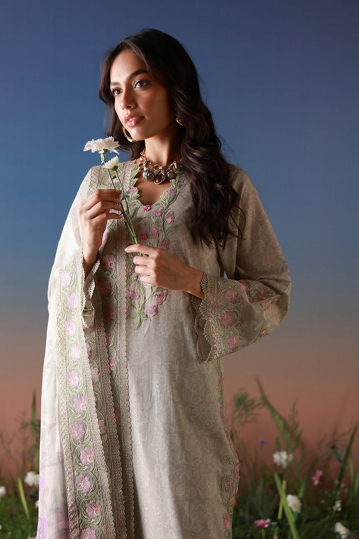 Mirha - 3 Piece Embroidered