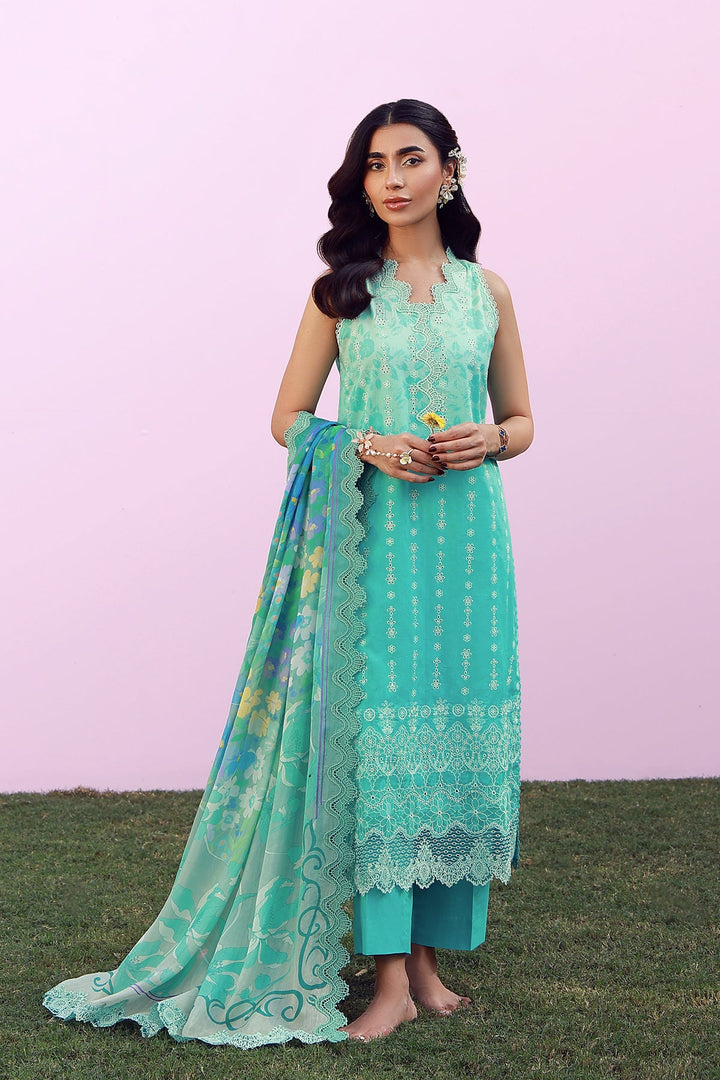 Mirha - 3 Piece Embroidered