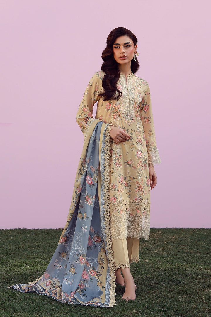 Mirha - 3 Piece Embroidered