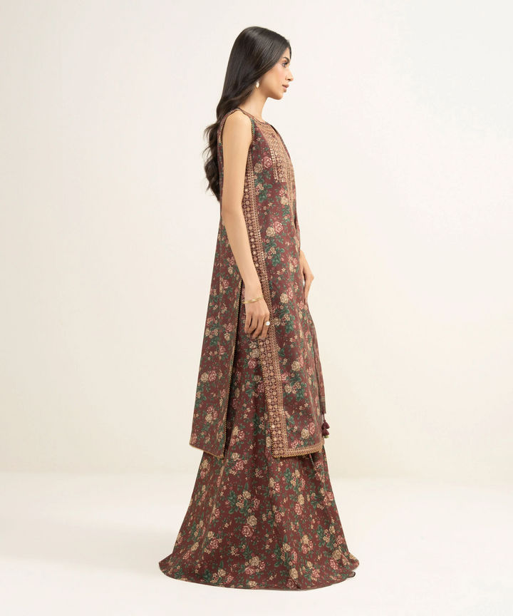 3 Piece - Embroidered Lawn Suit