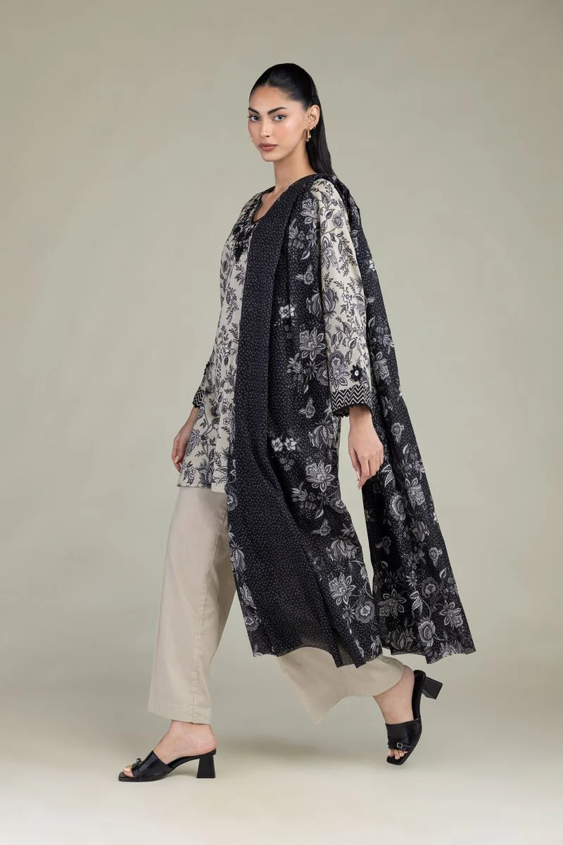 Embroidered | Cambric Fabrics 3 Piece