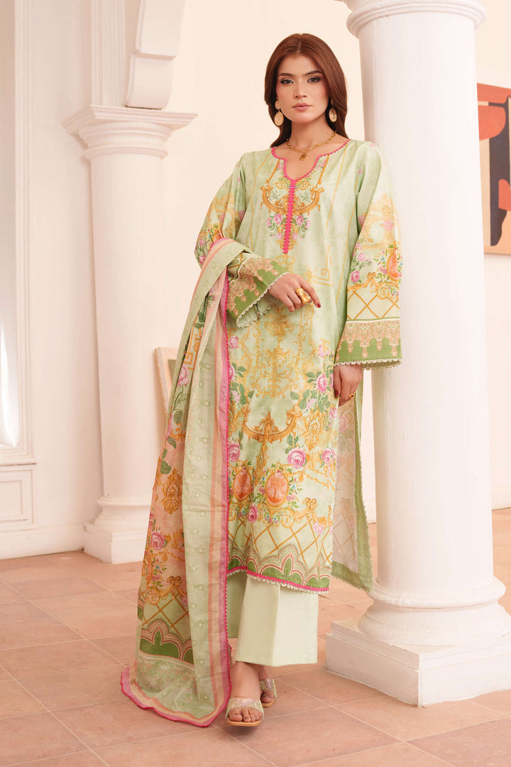 Printed Lawn Unstitched 3 pc