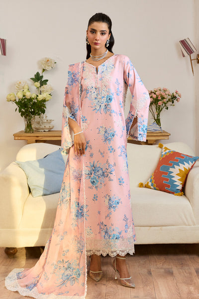 SAHAR GUL– 3PC LAWN & CHIFFON LUXURY PRET