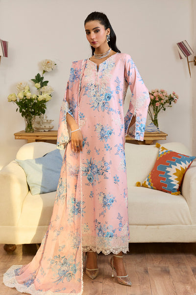 SAHAR GUL– 3PC LAWN & CHIFFON LUXURY PRET