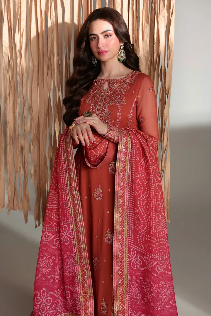 ENSEMBLES Embroidered 3pcs
