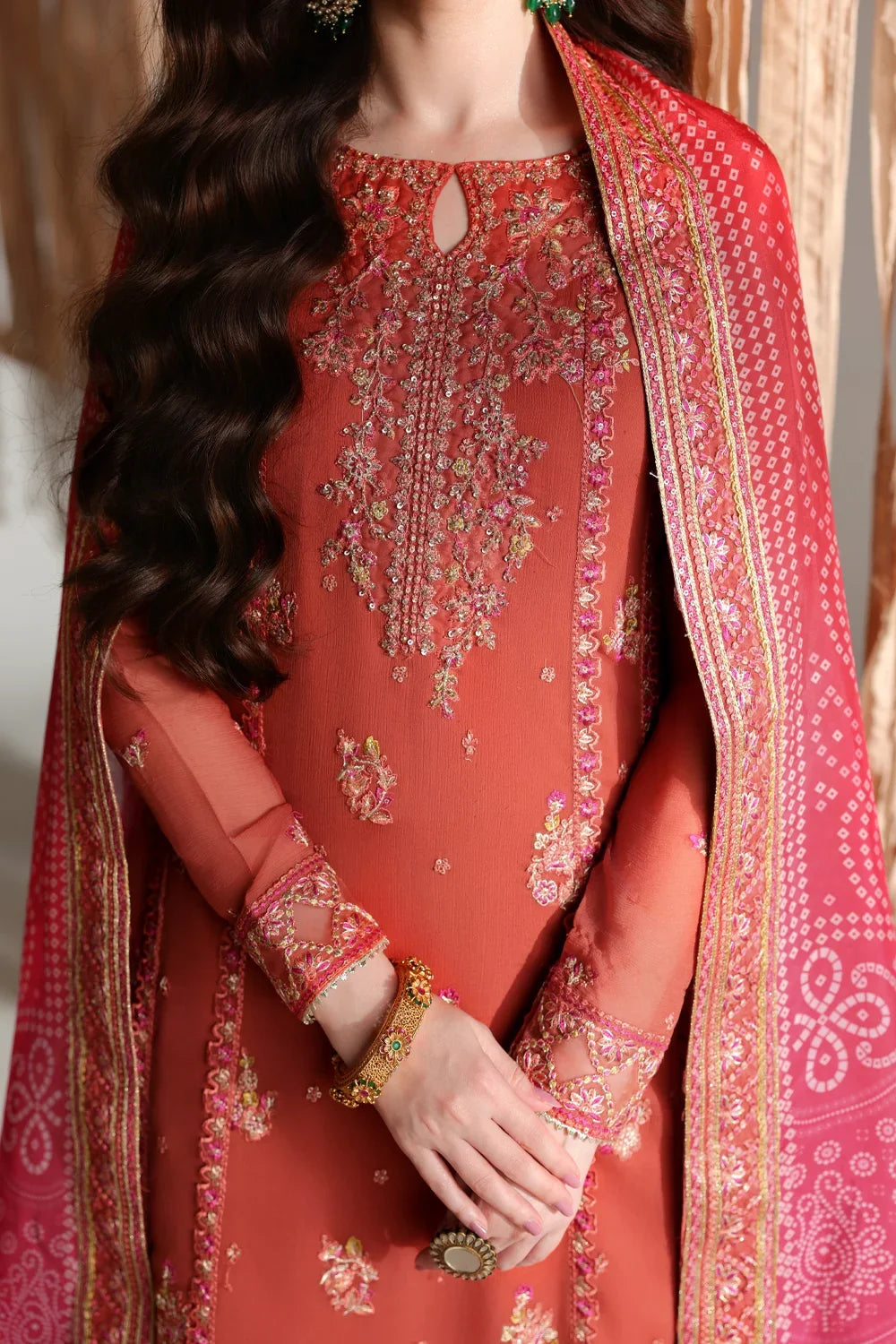 ENSEMBLES Embroidered 3pcs