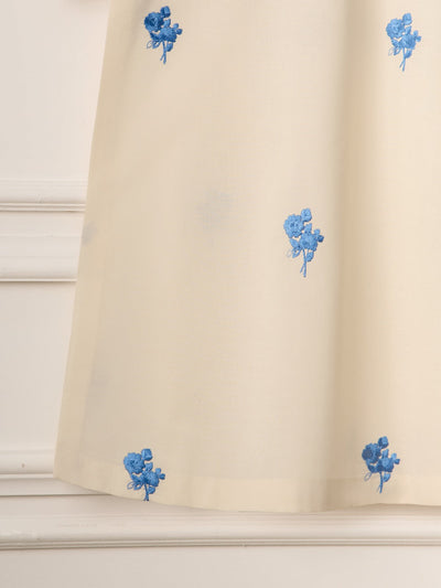 Embroidered Cambric Shirt