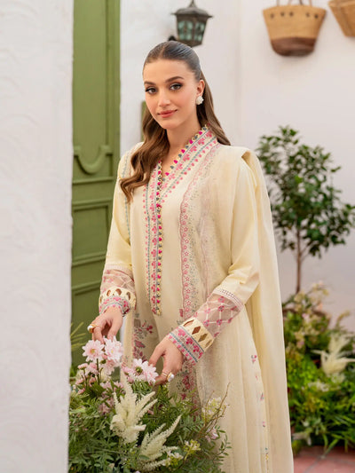 Husn-E-Arah Unstitched Lawn