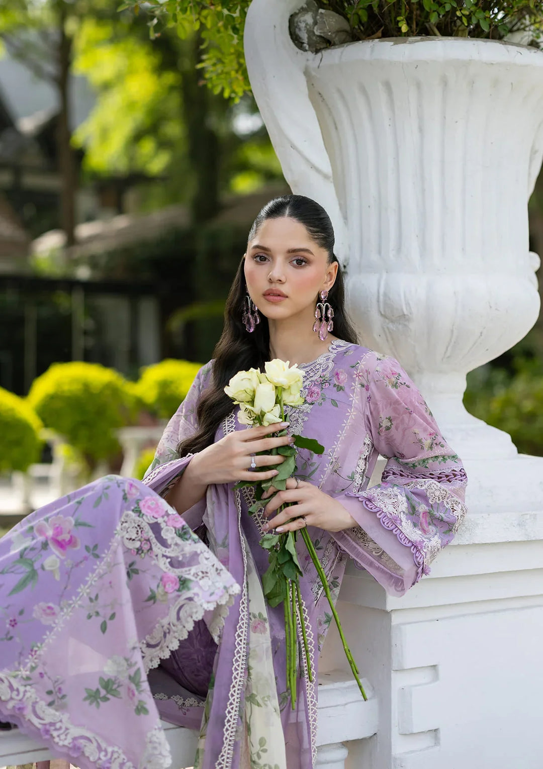 Signature Embroidered Lawn with Chiffon Collection Vol II &