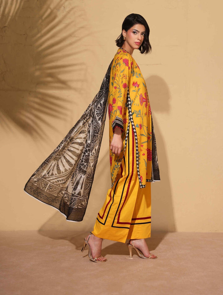 signora  Printed Embroidered Lawn