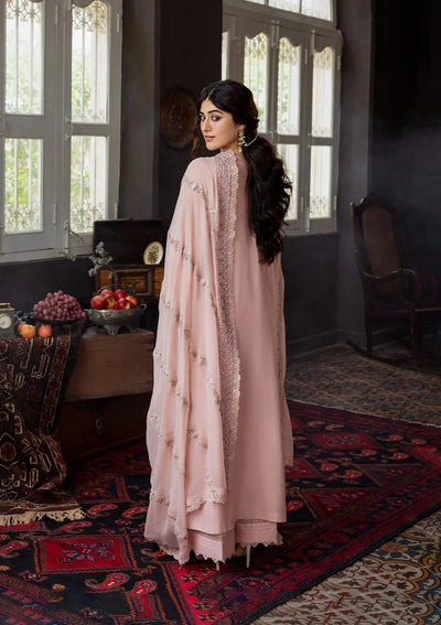 Karandi with Embroidered Chiffon