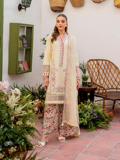 Husn-E-Arah Unstitched Lawn