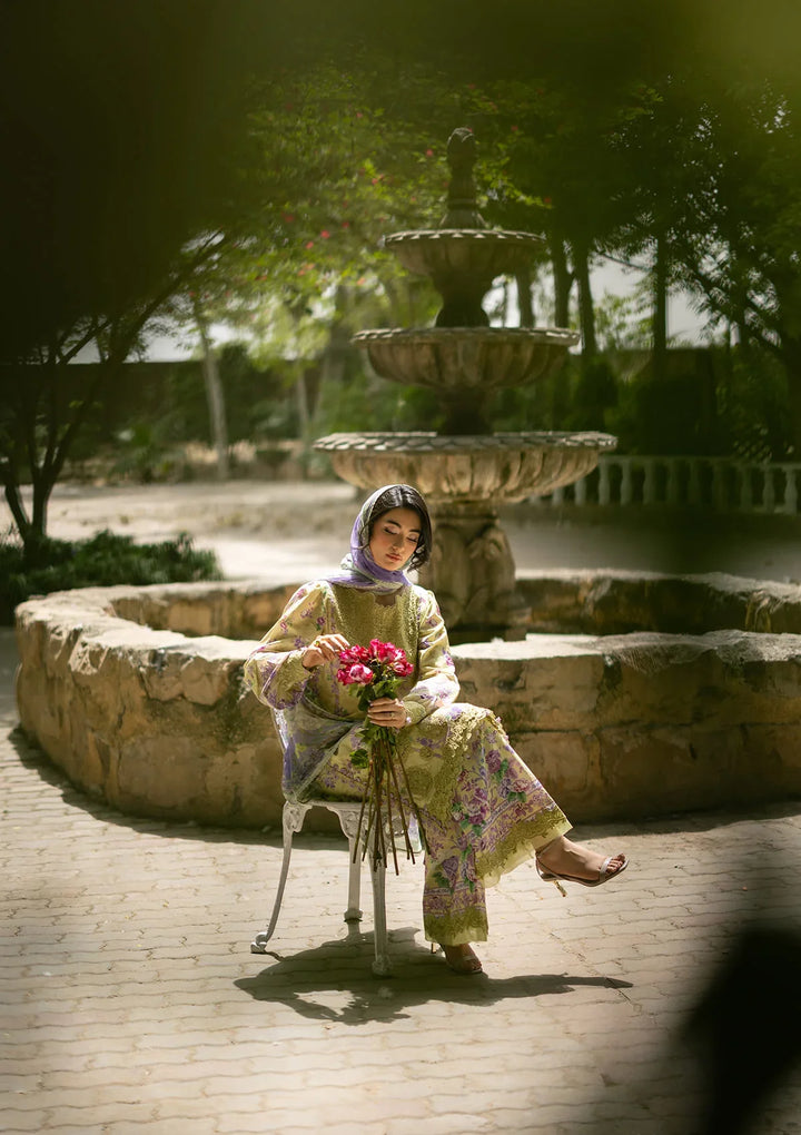 Signature Embroidered Lawn with Chiffon Collection Vol II &