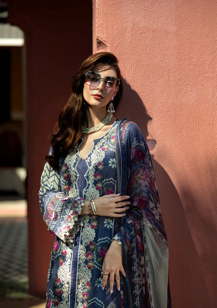 ELAF SIGNATURE  EMBROIDERED LAWN