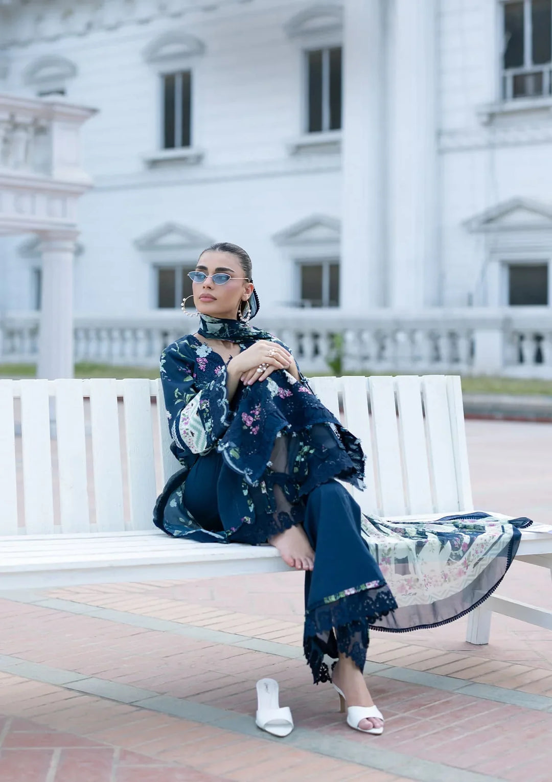 Signature Embroidered Lawn with Chiffon Collection Vol II &