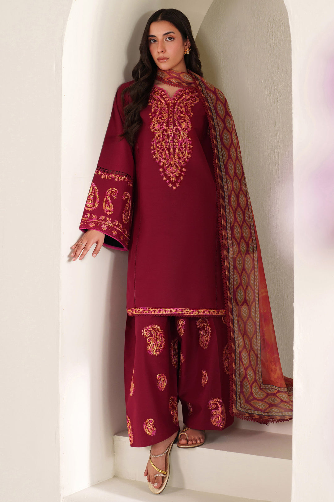 Embroidered Lawn