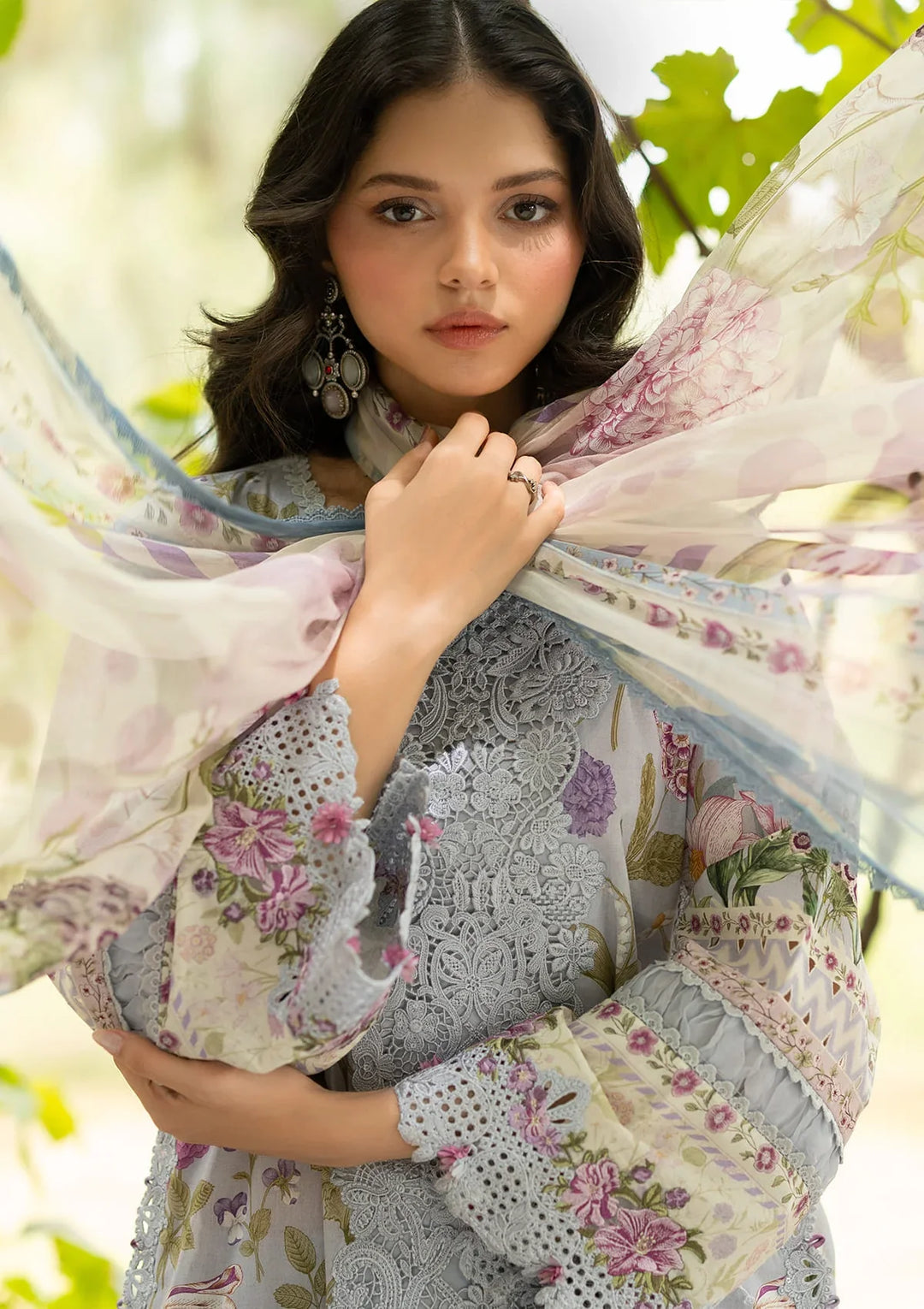 Signature Embroidered Lawn with Chiffon Collection Vol II &
