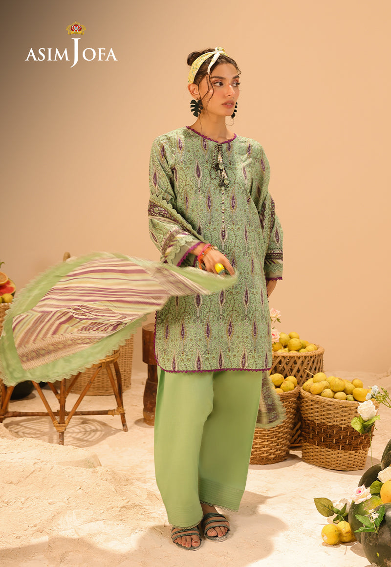 Printed Lawn 3 Pcs