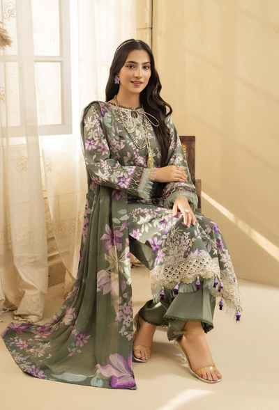 Senora Unstitched 3 Piece Lawn