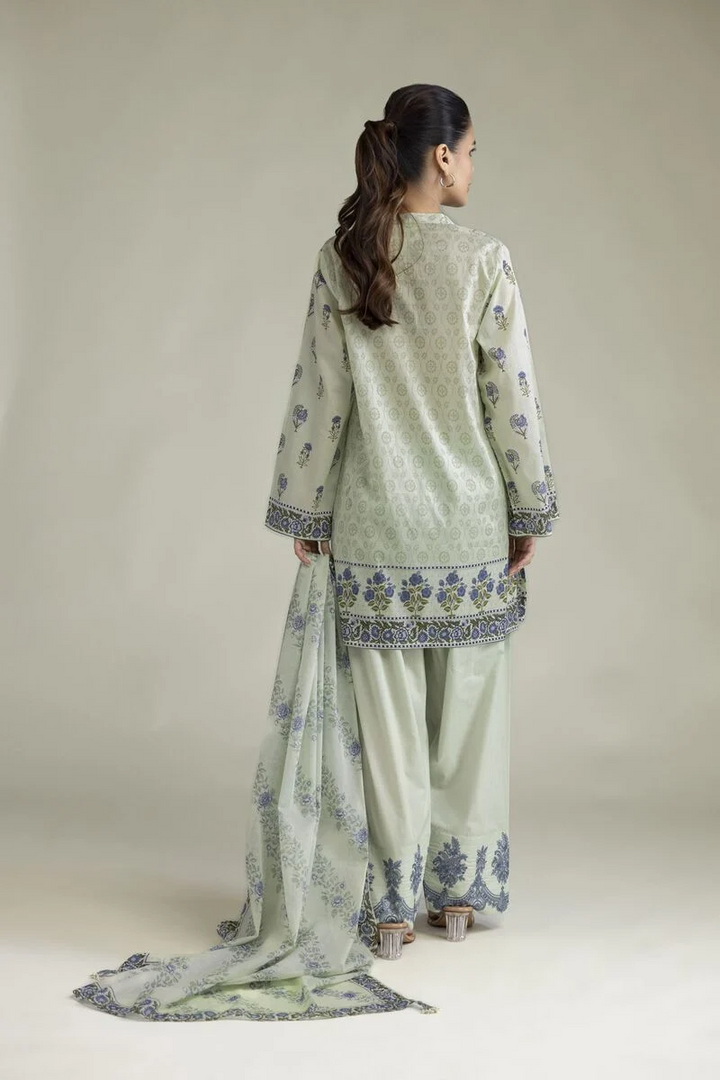 Embroidered | Lawn Fabrics 3 Piece